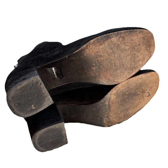 Free People Black Ankle Boots - Picture 6 of 11